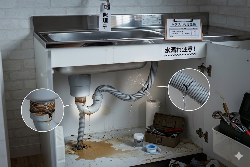水漏れ